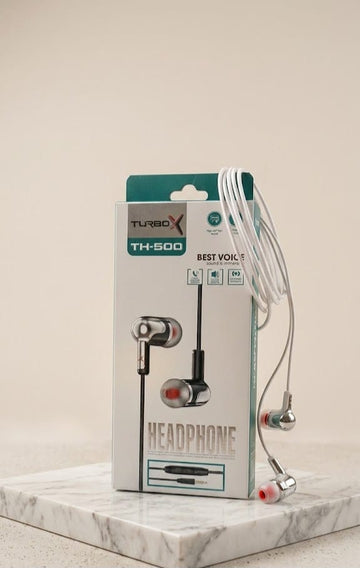 TurboX TH-500 Wired In-Ear Earphones