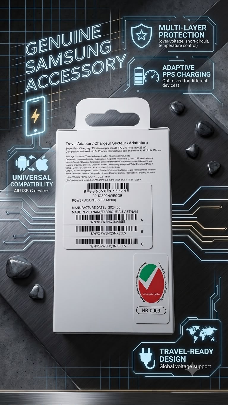 Samsung 25W USB-C PD Super Fast Charger