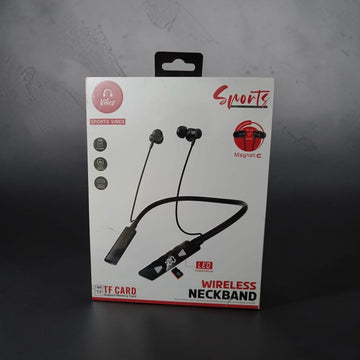 Wireless Bluetooth Neckband Earphones